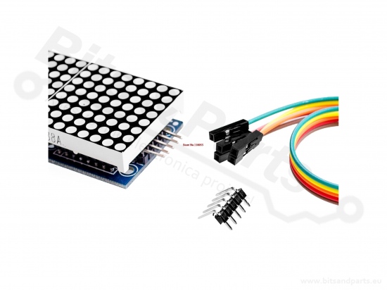 LED Matrix Display Module 8x8 4-way MAX7219 Red